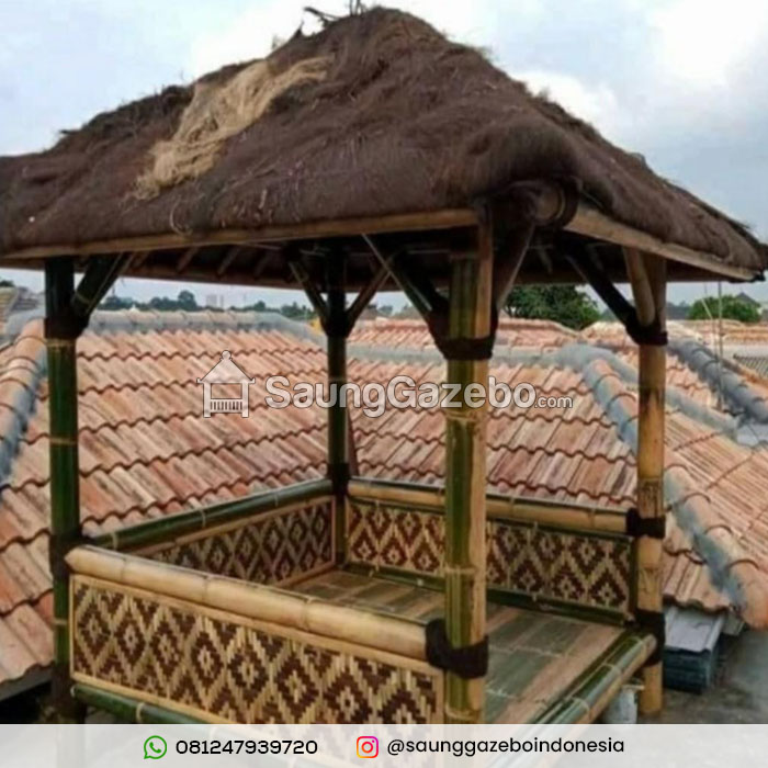 Jual Saung Gazebo Bambu Jakarta